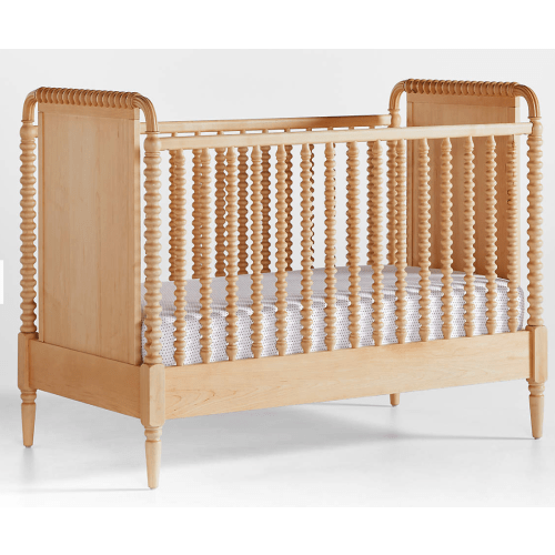 Jenny Lind Heirloom Maple Wood Convertible Baby Crib