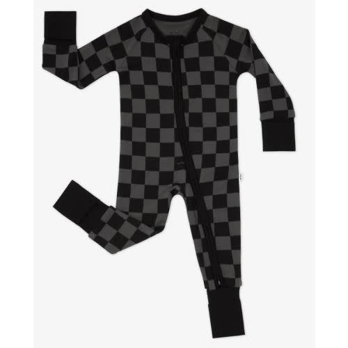Monochrome Checks Zippy – Little Sleepies