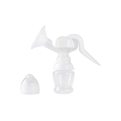 White Manual Breast Pump