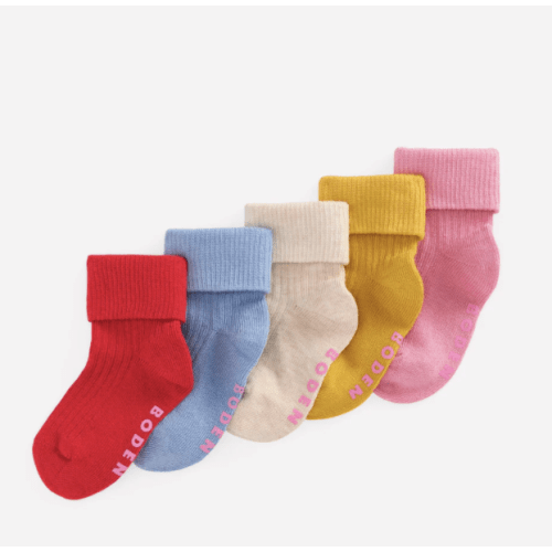 Baby 5-pack Socks-Multi | Boden USA