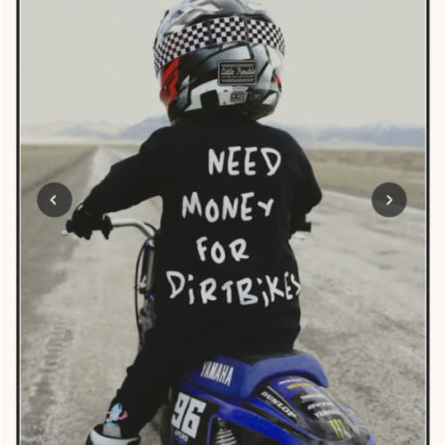 Need $ For Dirt Bikes T-Shirt