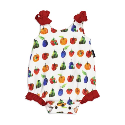 x The Very Hungry Caterpillar™ Organic Cotton Shoulder Tie Bodysuit