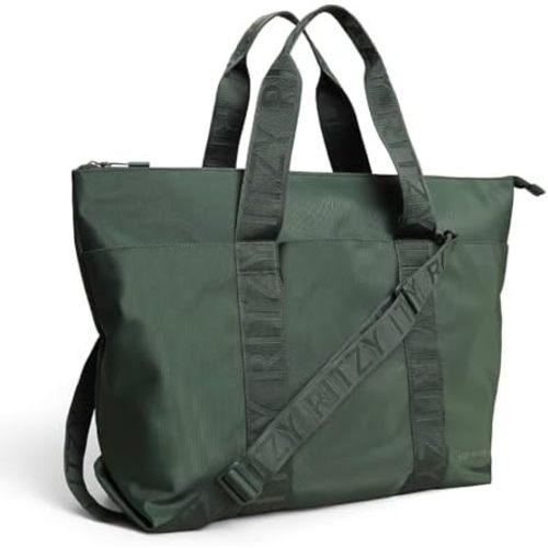 Itzy Ritzy Belong Diaper Bag Tote, Lightweight Tote with 10 Pockets