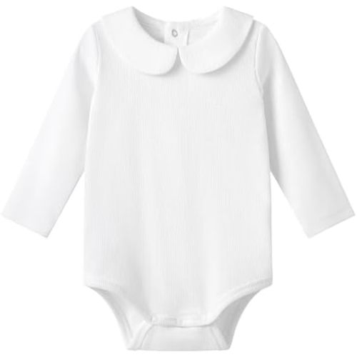 pureborn Baby Boys Girls Bodysuit Super Soft Cotton Romper 0-24 Months