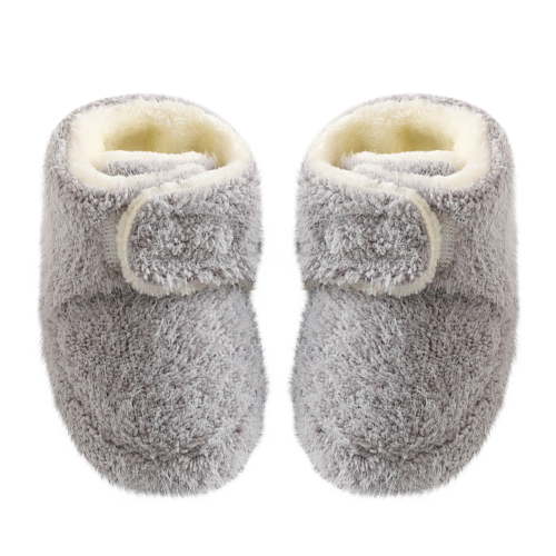 ameIAEA Toddler Baby Booties Infant Boys Girls Cozy Fleece Slippers Socks Walking Warm Shoes