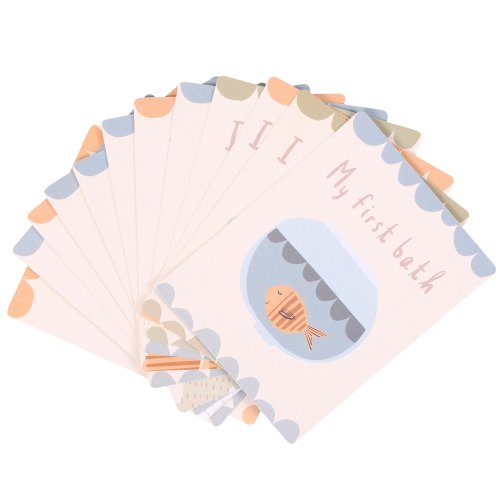 Animal Friends Milestone Cards
