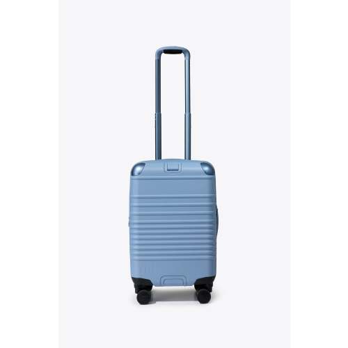 BÉIS ‘The Hybrid Carry-On Roller’ in Dusty Blue - Blue Hybrid Carry-On Roller Luggage