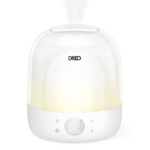 DREO Smart Humidifier with Customizable RGB Light, Top Fill, Ultra Quiet 28dB for Bedroom – 0.8gal