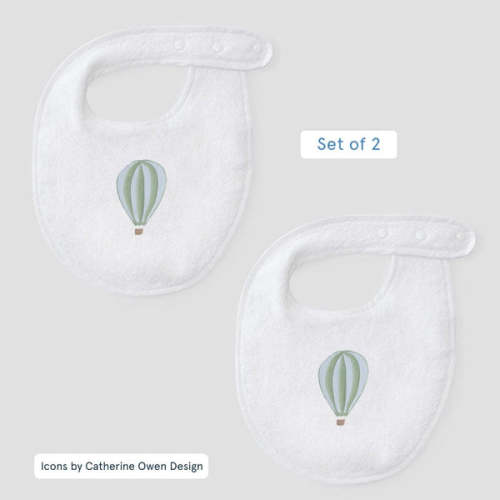 Weezie Baby Bib (Set of 2) | Weezie Towels