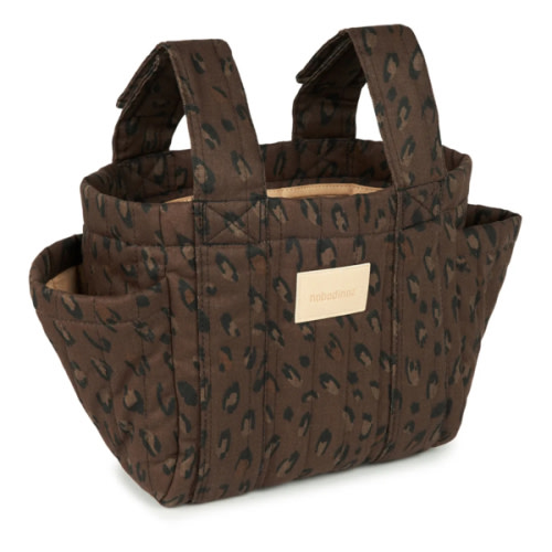 Nobodinoz - Hyde Park Stroller Organizer Bag - Leopard | Smallable