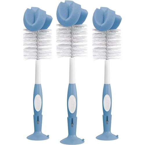 Dr. Brown's Bottle Brush, Blue, 3-Pack