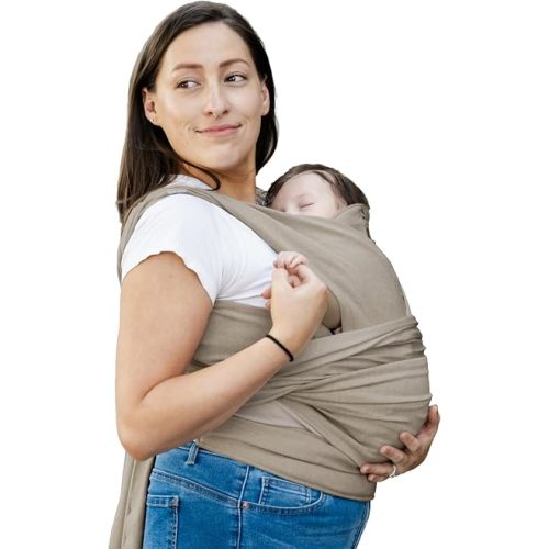 Boppy ComfyFit Adjust Baby Carrier, Secure Hybrid Wrap, Newborn to Toddler