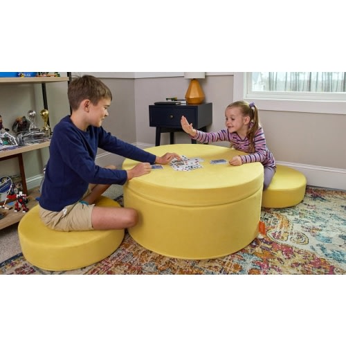 The Original Chunk™ Play Ottoman In Lemonade | Nugget®