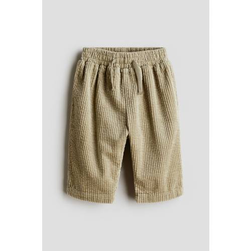 COTTON CORDUROY JOGGERS