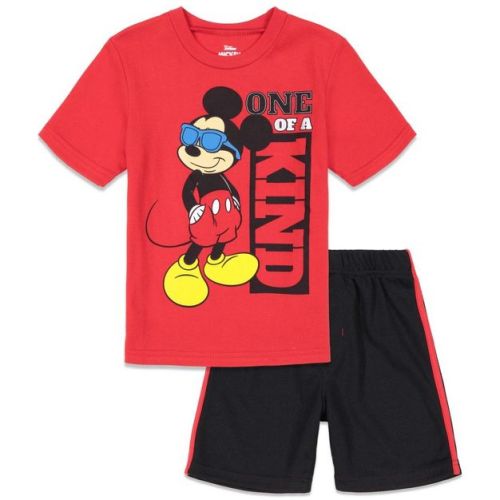 Disney Mickey Mouse Baby T-Shirt and Shorts Outfit Set Infant