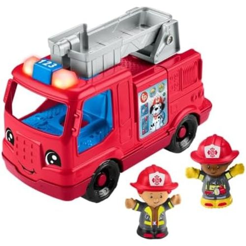 Fisher-Price Little People Fire Truck Toddler Toy