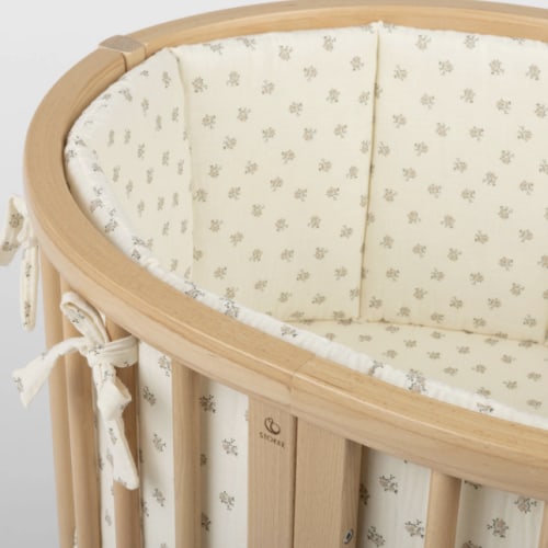 Fitted Sheet Stokke mini Blossom Rose