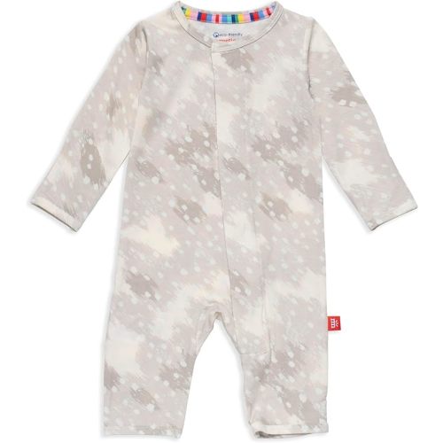 Magnetic Me Classic Magnetic Coveralls | Silky Soft Modal Fabric | Baby Onsie Available in Sizes Preemie - 24M
