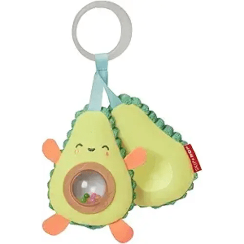 Skip Hop Farmstand Avocado Baby Stroller Toy