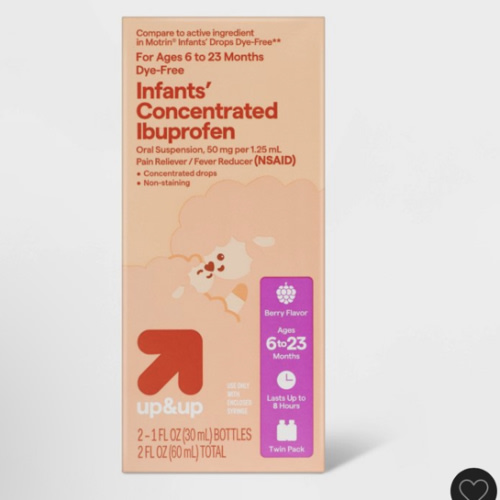 "infant ibuprofen"