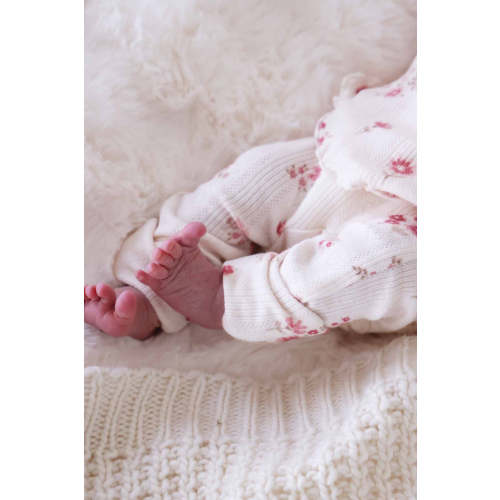 2pc Pointelle Crossover Top & Bottom | Precious Posies