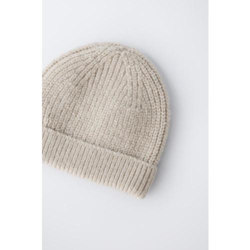 BASIC KNIT HAT - Pink | ZARA United States