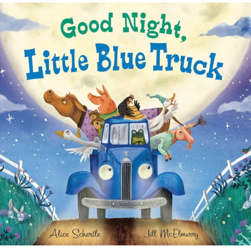 Good Night, Little Blue Truck: A Heartwarming Bedtime Story about Trucks, Farm Animals, and Friendship, For Kids (Ages 4-8)