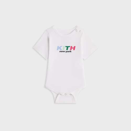 Kith Baby New York Graphic Bodysuit - White