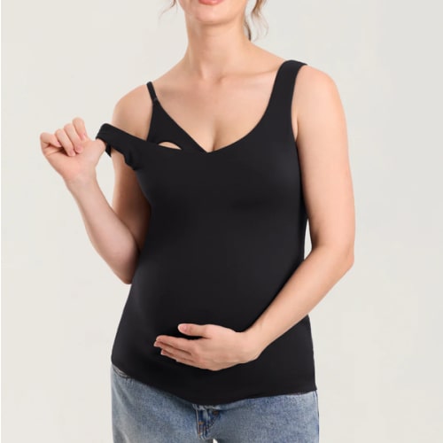Natrelax® V Neck Nursing Tank Top