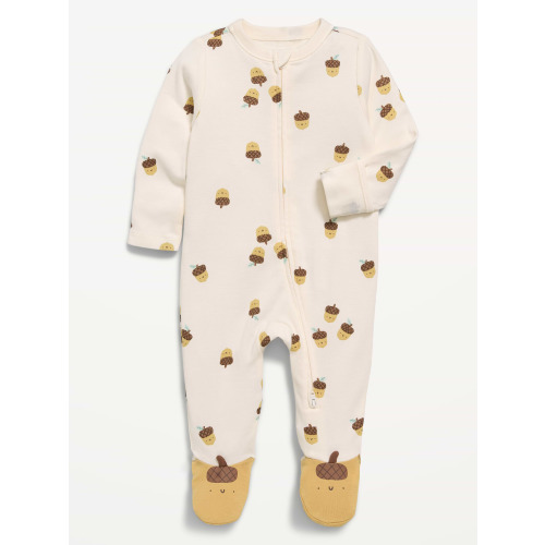2-Way-Zip Sleep & Play Footed One-Piece for Baby