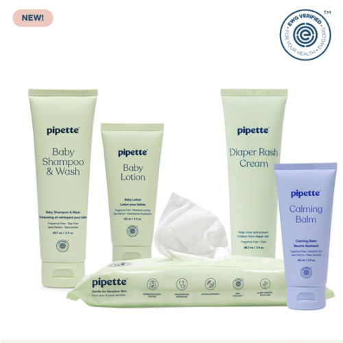 Pipette Baby Carry-On Kit | Pediatrician Approved & Dermatologist Tested