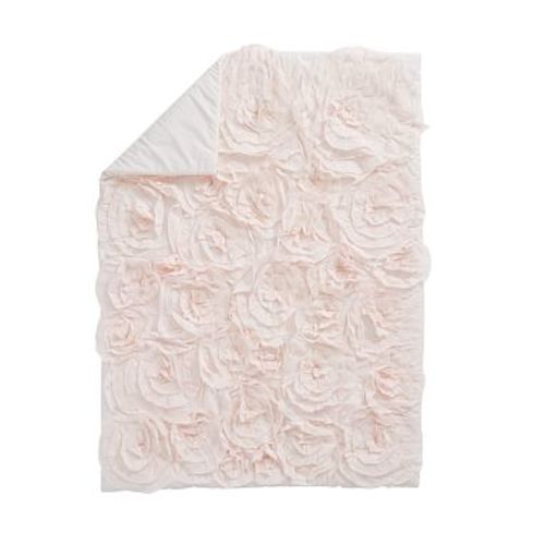 Monique Lhuillier Rosette Baby/Toddler Quilt, Blush