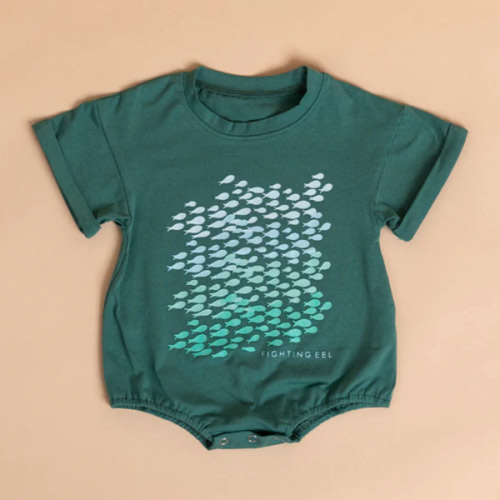 Onesie Tee - Juniper Keep Swimming – Fighting Eel
