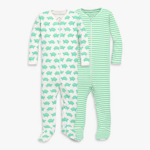 Baby organic zip footie 2-pack gift set | Primary.com