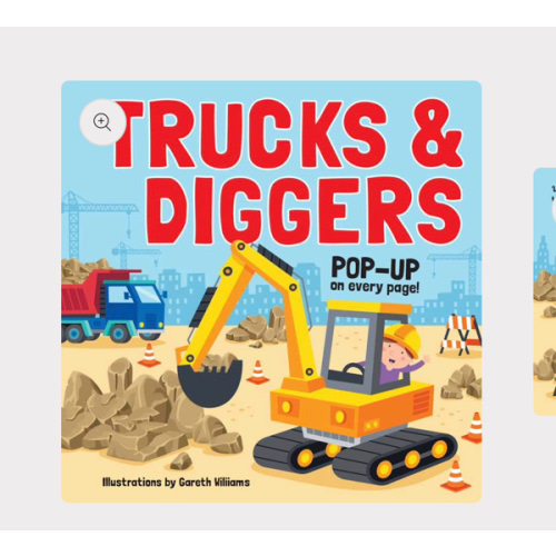 Trucks & Diggers: Pop-Up Book by – Fine and Dandy LLC