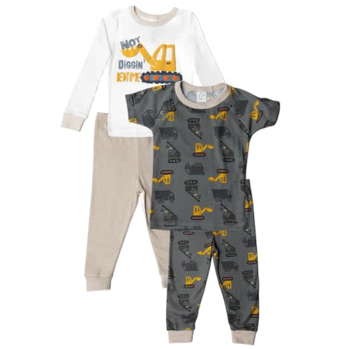 Gerber Baby Boys 4 Piece Pajama Set