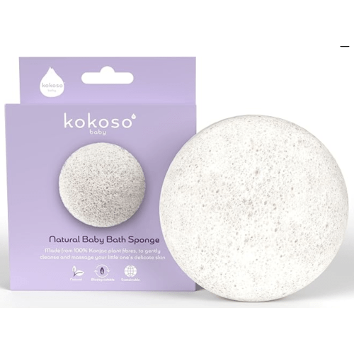 Kokoso Natural Konjac Baby Bath Sponge