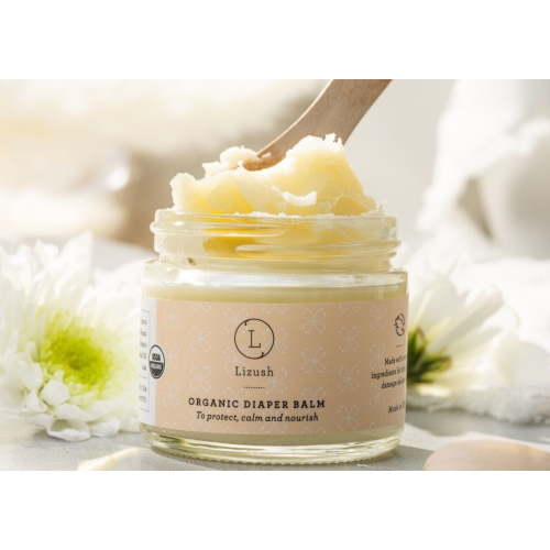 Lizush - ORGANIC DIAPER BALM To protect, calm and nourish