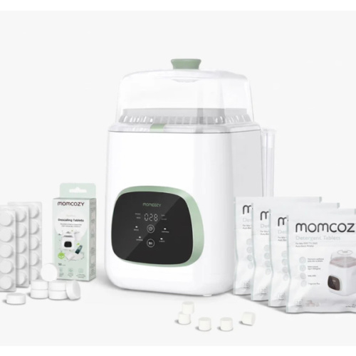 Momcozy KleanPal Pro Baby Bottle Washer and Sterilizer & 120 cleaning tablets