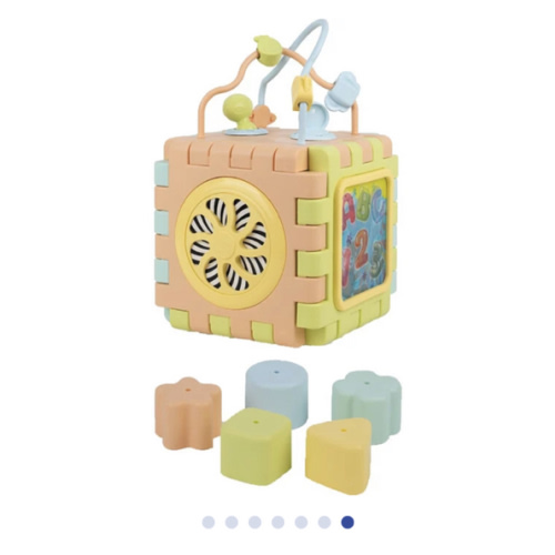 2-In-1 Educational Cube & Puzzle - Dolu | Maisonette