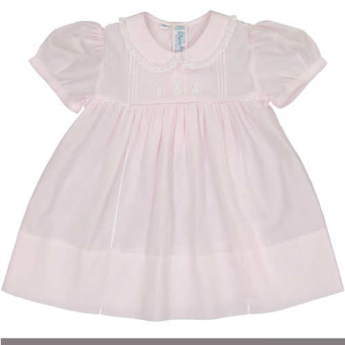 Newborn Baby Girl Easter Bunny Dress I Feltman Brothers