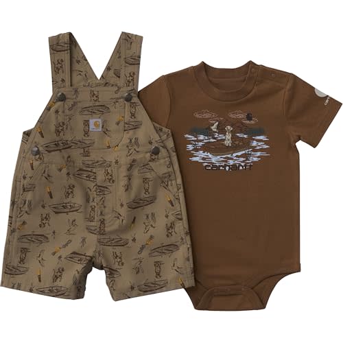 Carhartt Unisex Baby Short Sleeve Bodysuit
