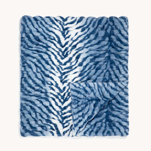 Blue Zebra – Lola Blankets