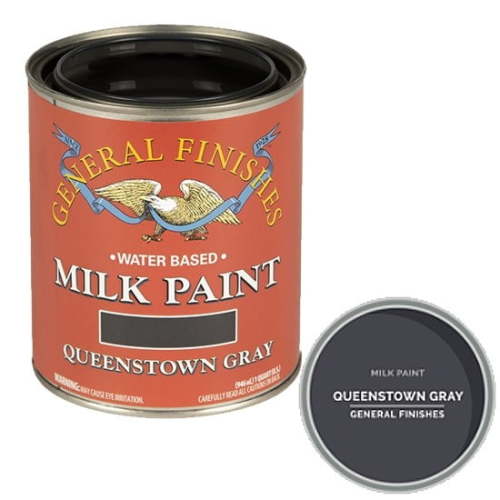 Queenstown Gray, General Finishes Milk Paint, Quart