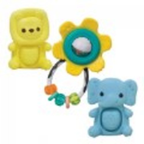 Teethimal Pop Pals with Spin & Rattle Teether