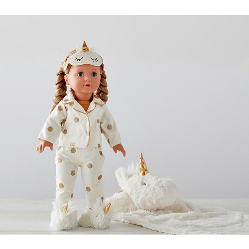 Unicorn Götz Doll With Sleepover Set Collection | Pottery Barn Kids