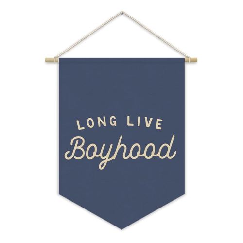Amazon.com: XYDEG Navy Blue Boy Room Decor,Long Live Boyhood Canvas Banner Nursery Playroom Wall Decor for Boys Bedroom Toddler Decorations Teen Boy Room Decor,Playroom Decor Wall Hanging Flag 15x11 Inch : Home & Kitchen