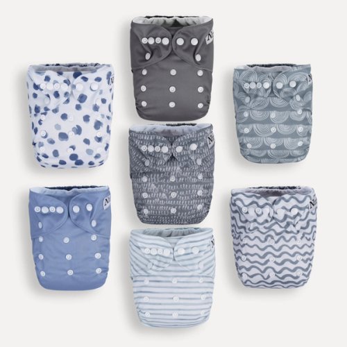 Something Blue - Cloth Diapers