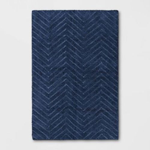 4'x5'6" Tufted Cotton Chevron Kids' Rug - Pillowfort™