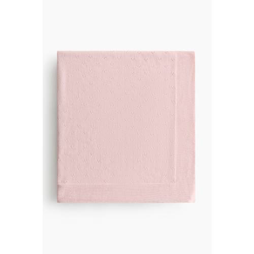 COTTON POINTELLE BABY BLANKET